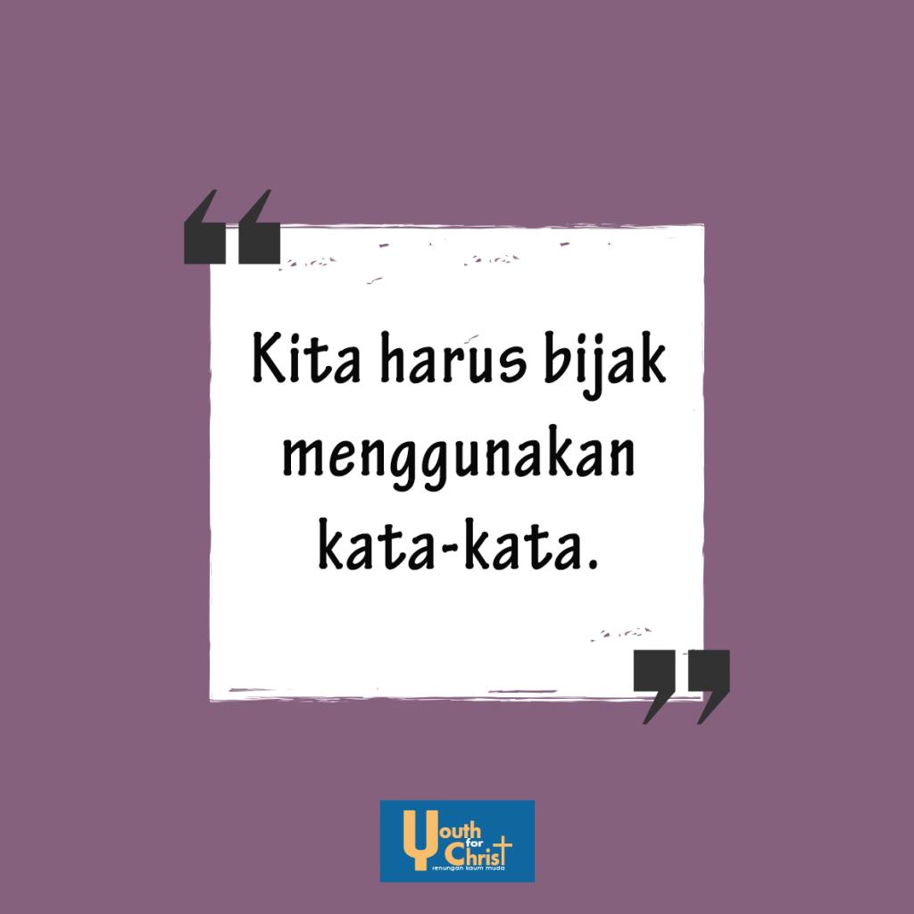 Menjaga Kata Kata Yayasan Komunikasi Bersama